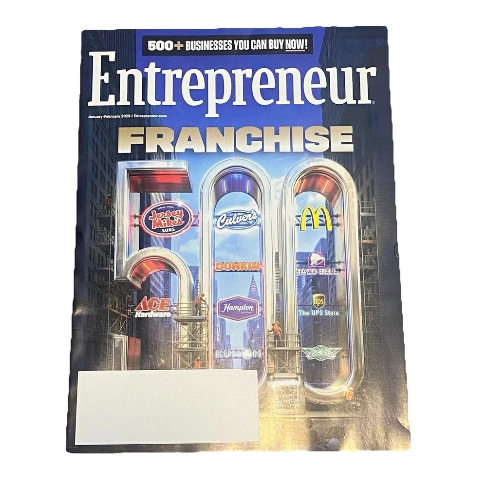 Lot of 5 Entrepreneur Magazine March - August 2026 Gary Vee Daymond John AI